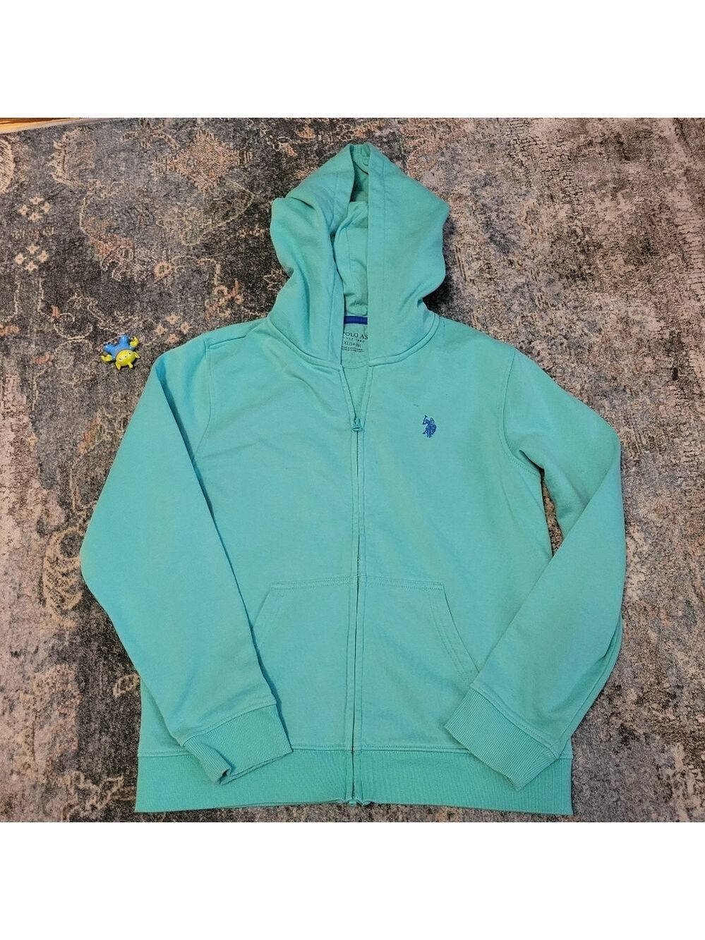U.S. Polo Assn. Kids' Teal Hoodie Size 14-16